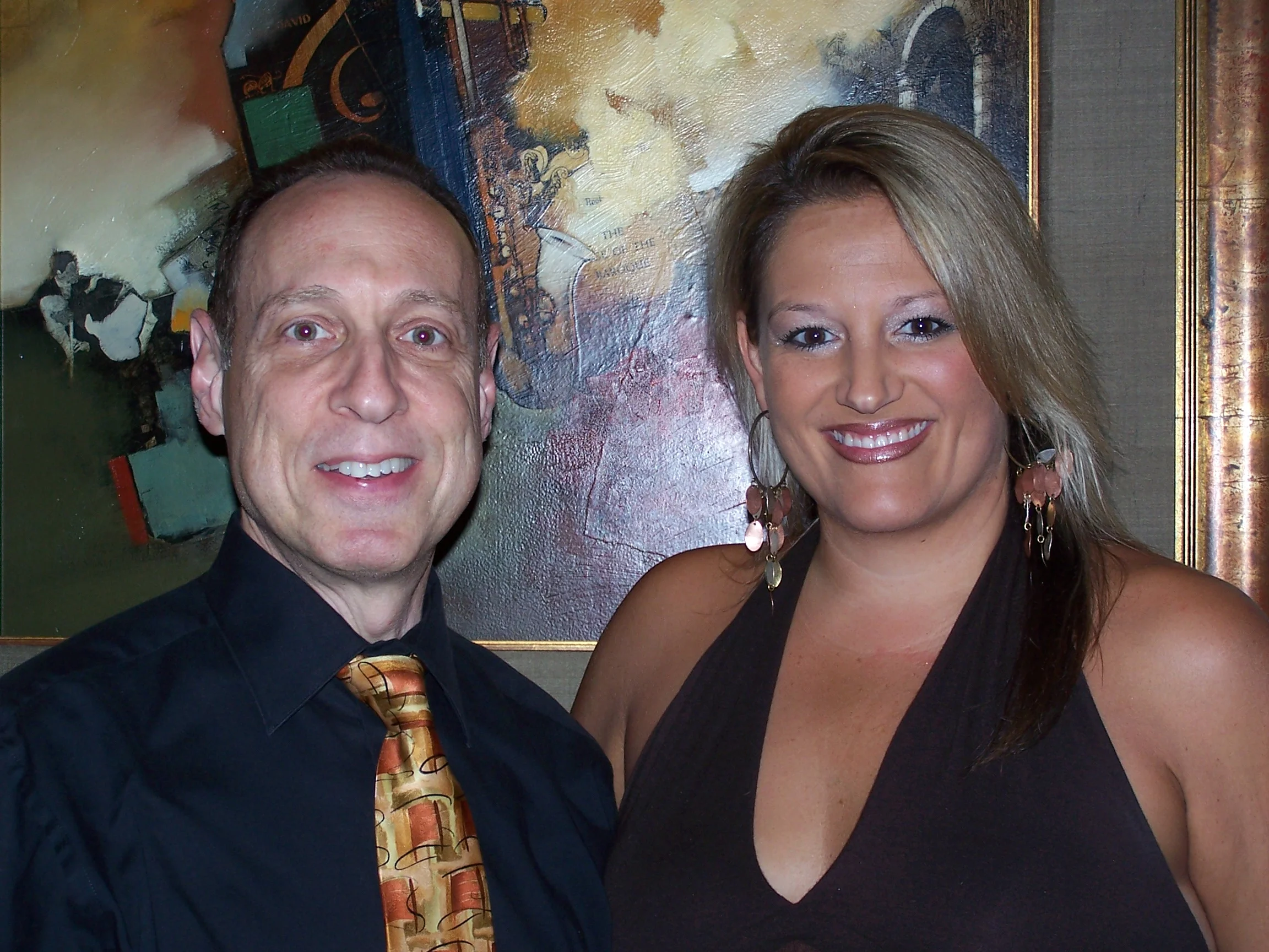 Steve with Lana Hoffman