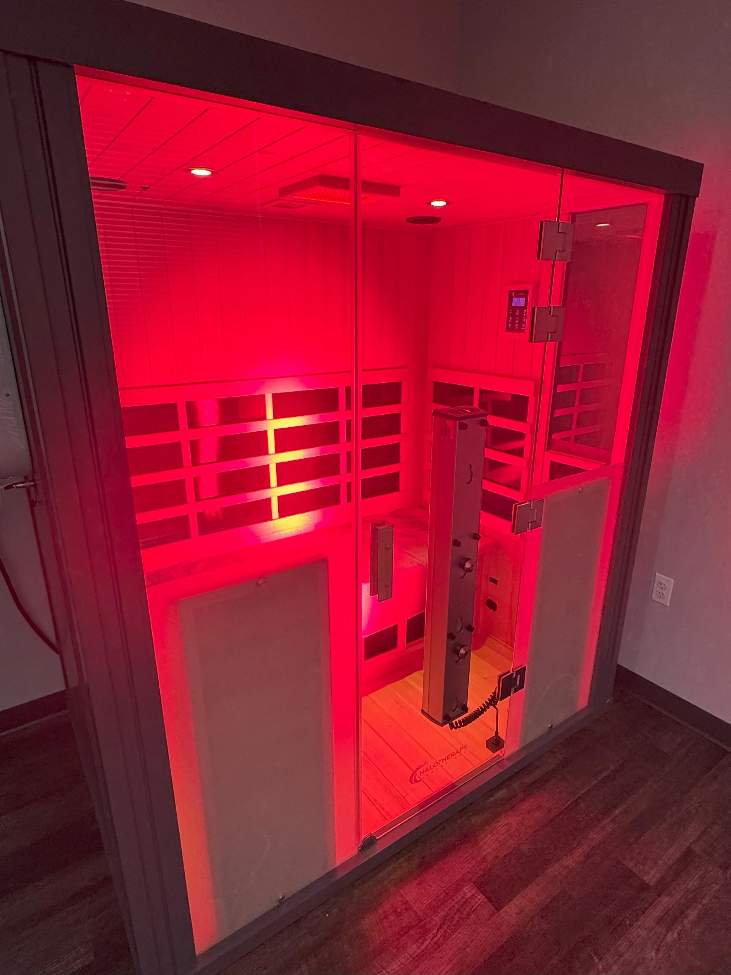 Halotherapy Infrared Red Light Sauna