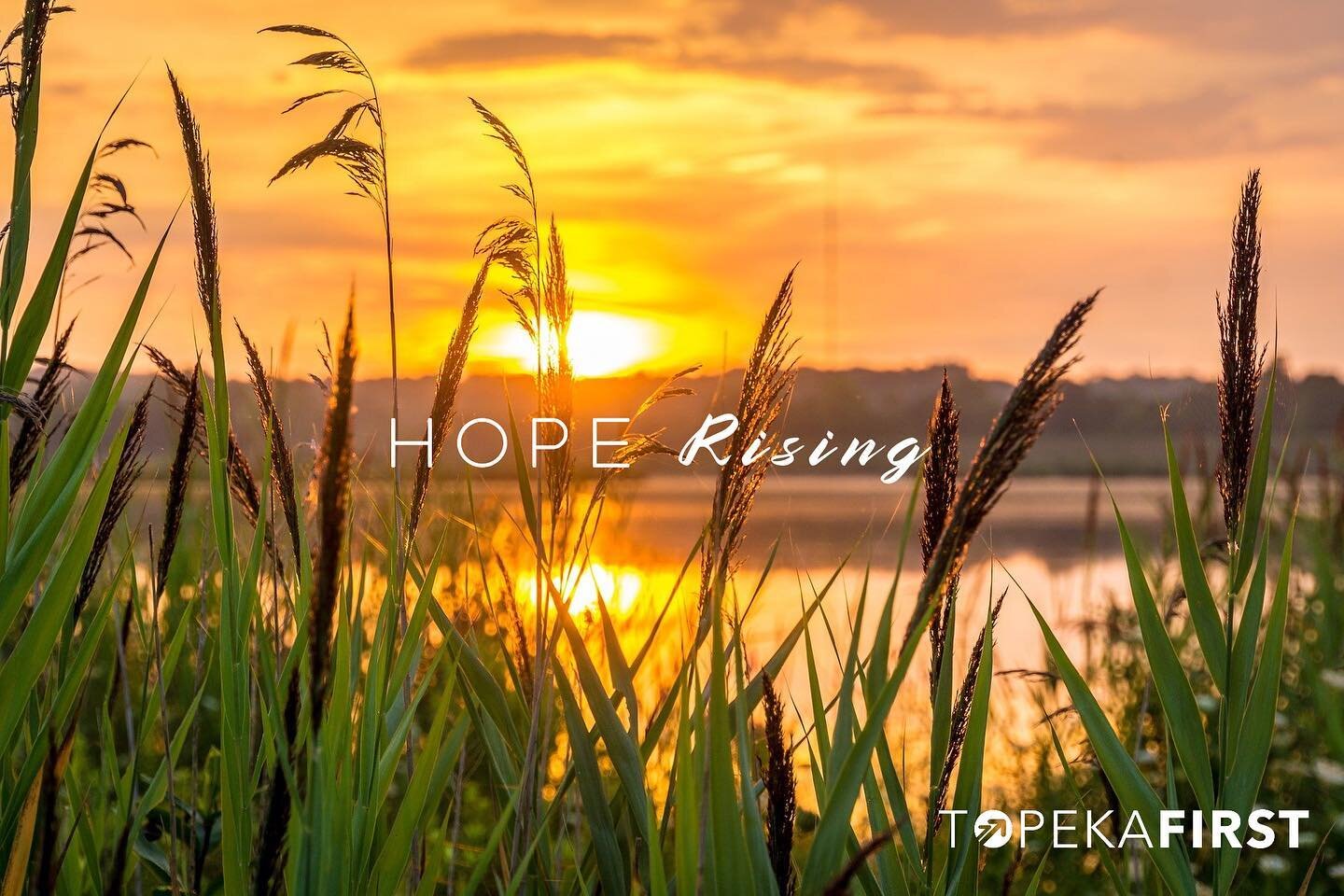 Hope is rising! Our King has risen from death to life and offers each of us new life in Him. Happy Easter!
