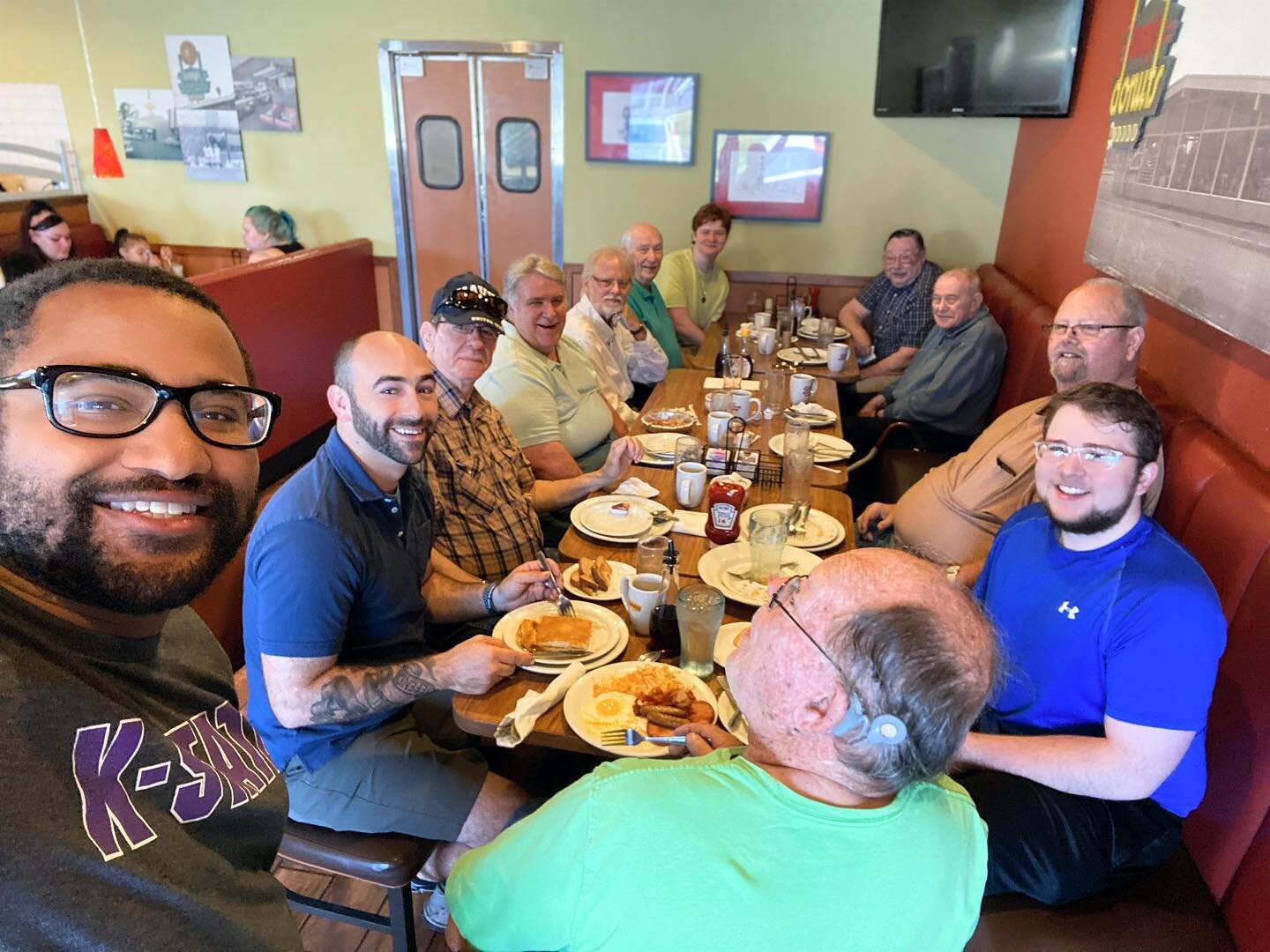 Great time at the Men&rsquo;s Breakfast this morning.