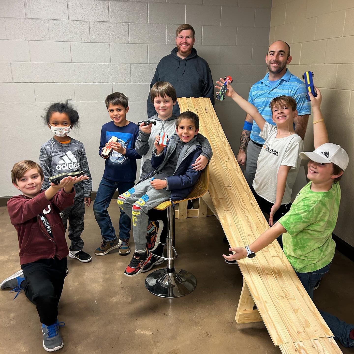 Pinewood Derby Night for our Royal Rangers! We are so grateful for Adam and Taylor helping the boys out together their cars and the track over the last several weeks and months.