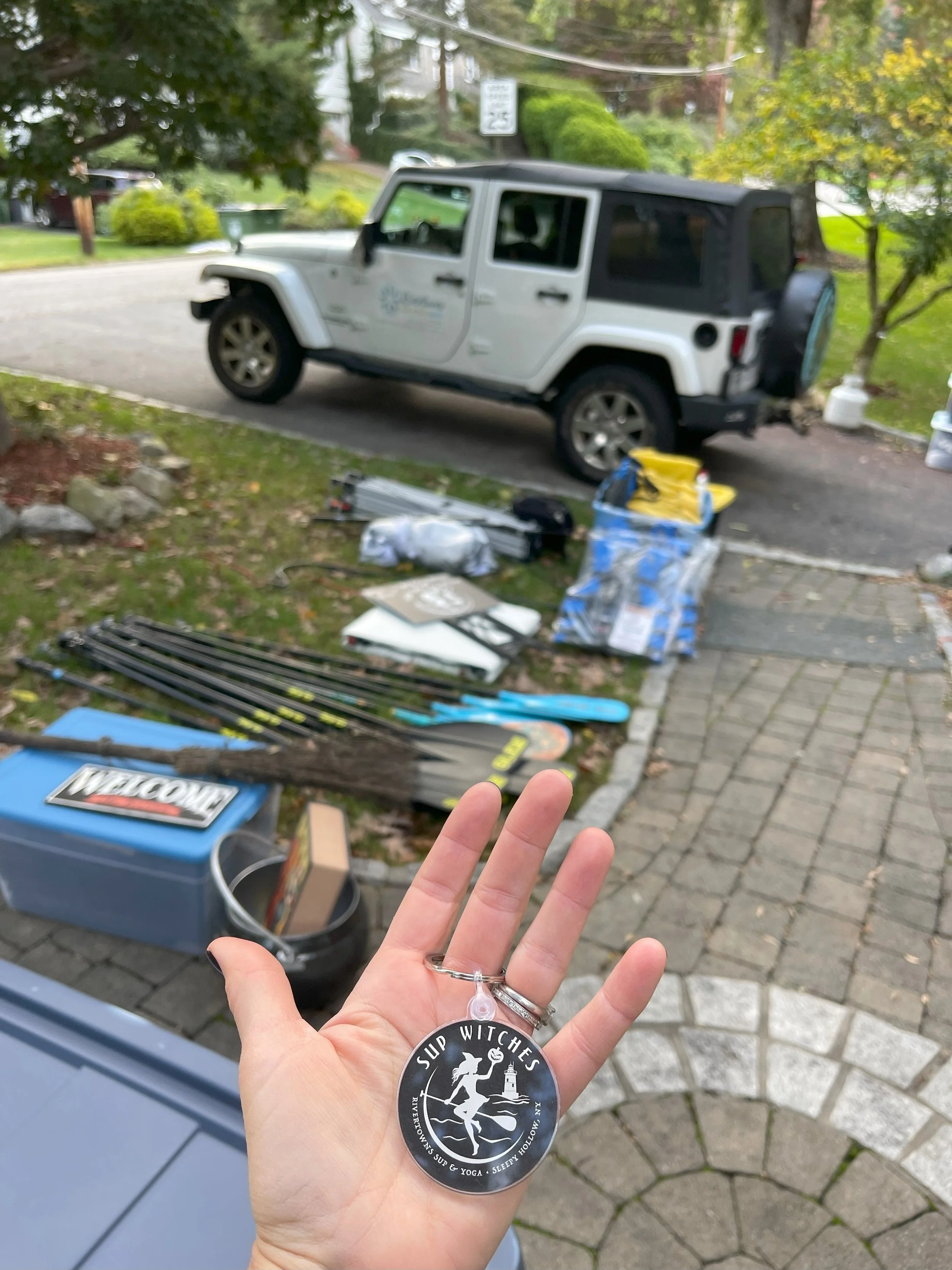 SUP Witches Keychain