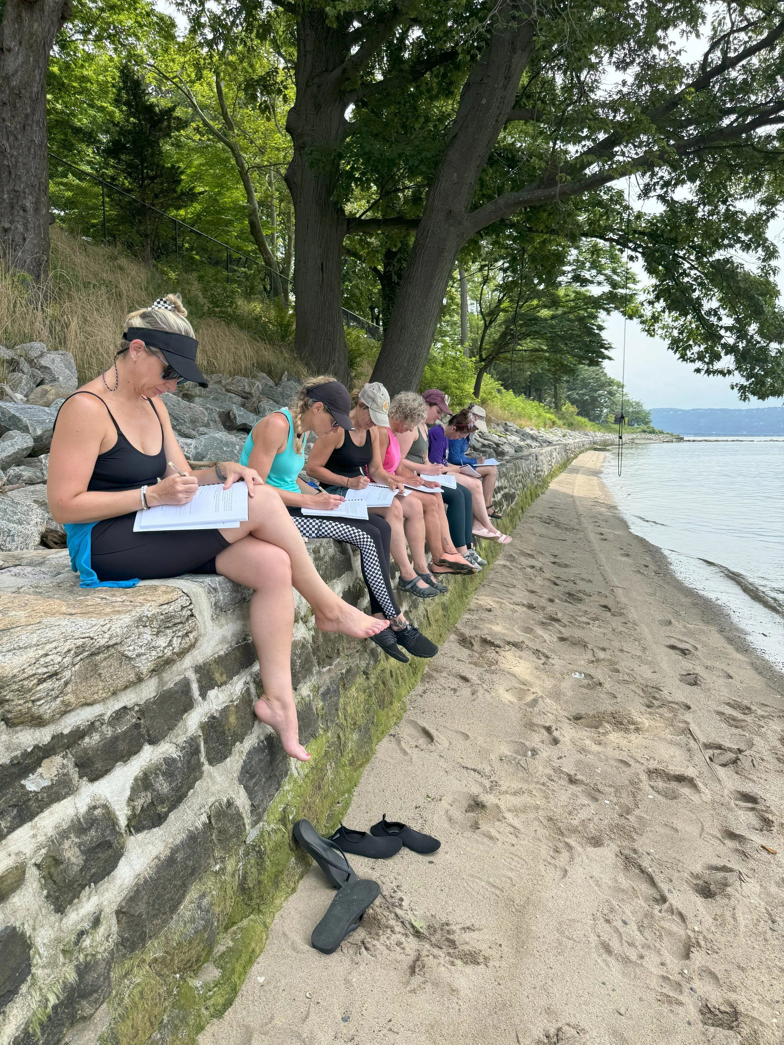 sitting on rock wall.jpg