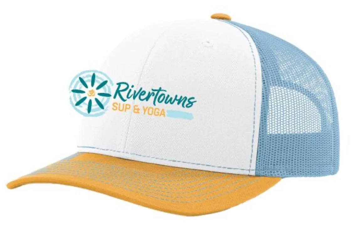 Embroidered Logo Mesh Trucker Hat