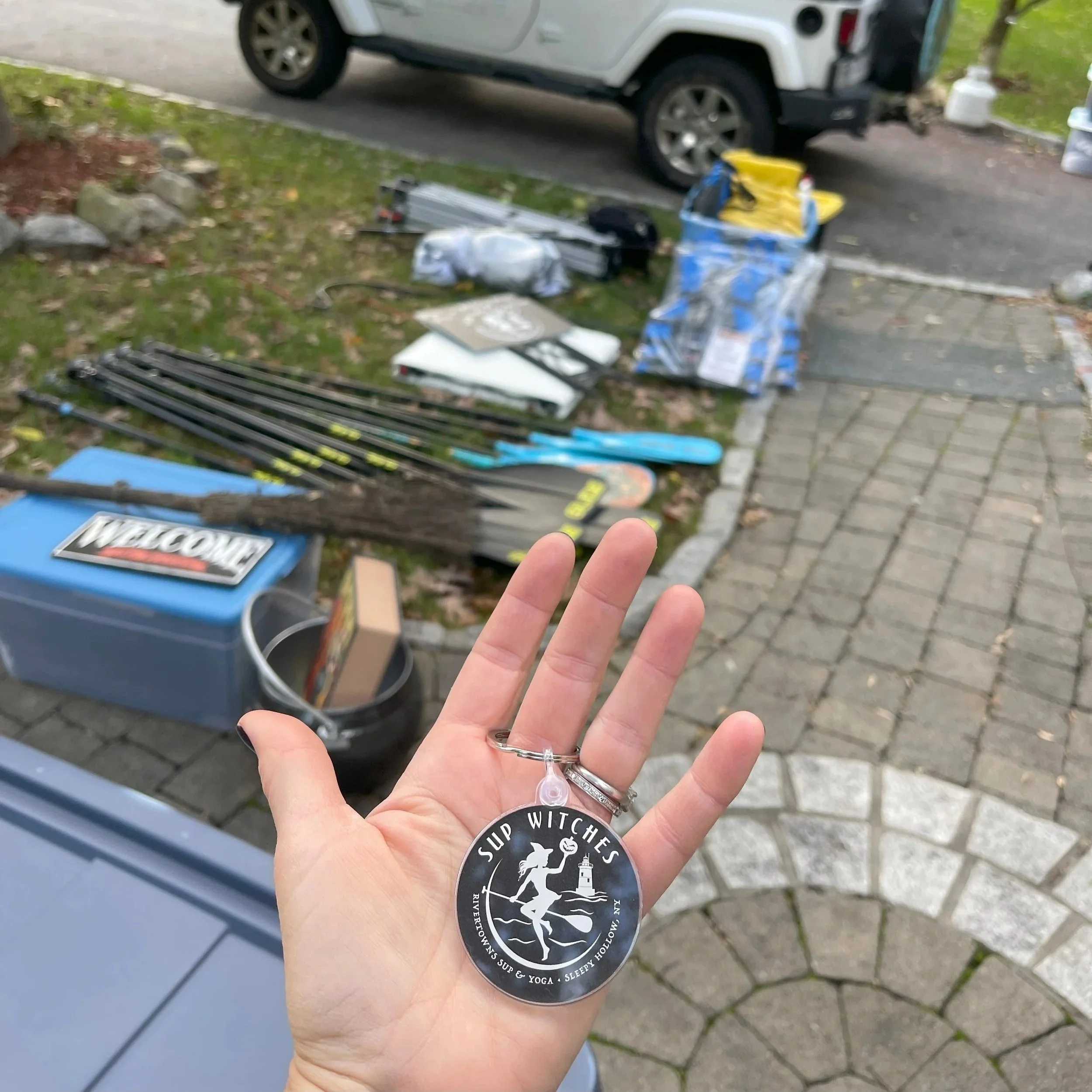 SUP Witches Keychain