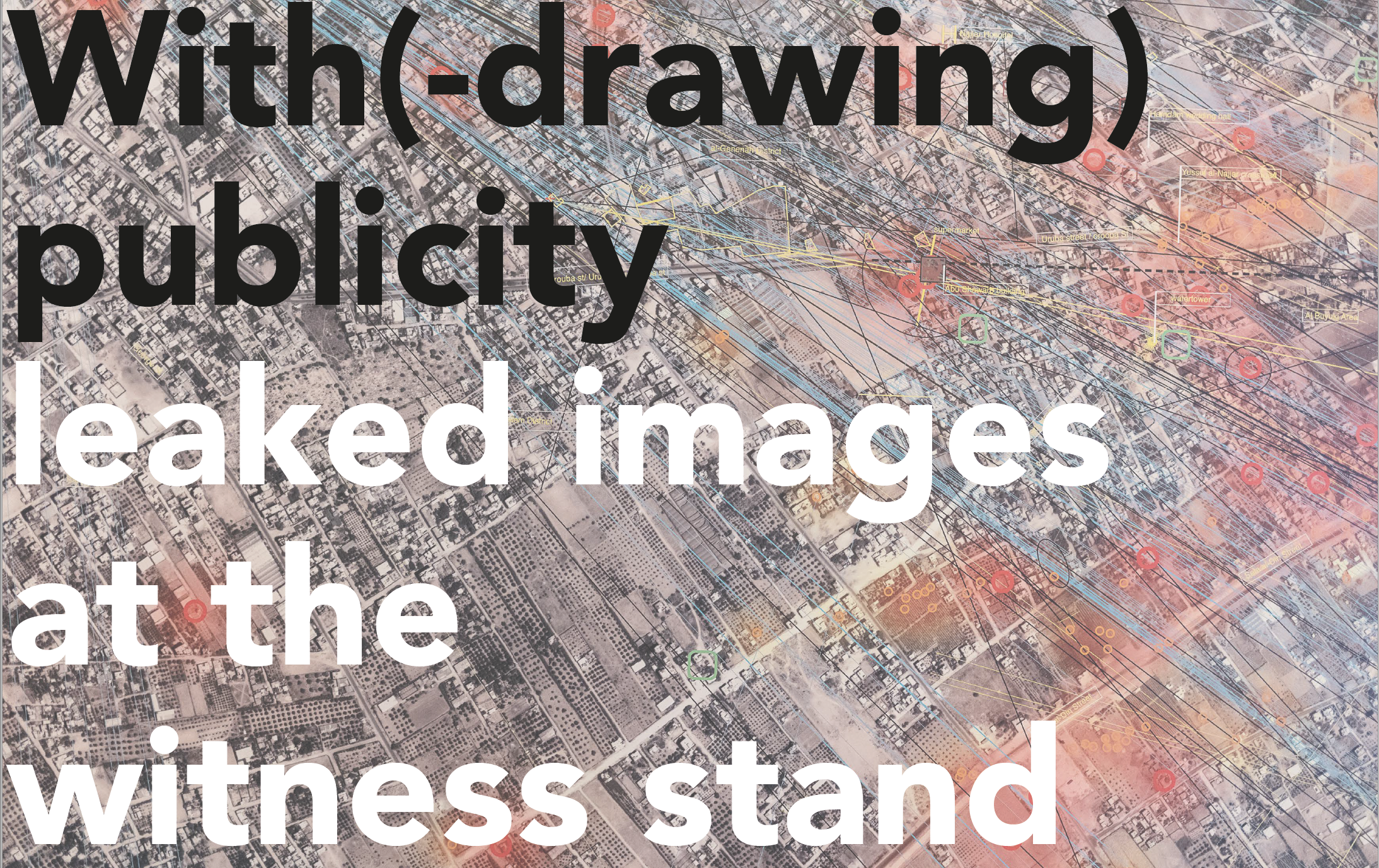 With(-Drawing) Publicity: Leaked Images at the Witness Stand