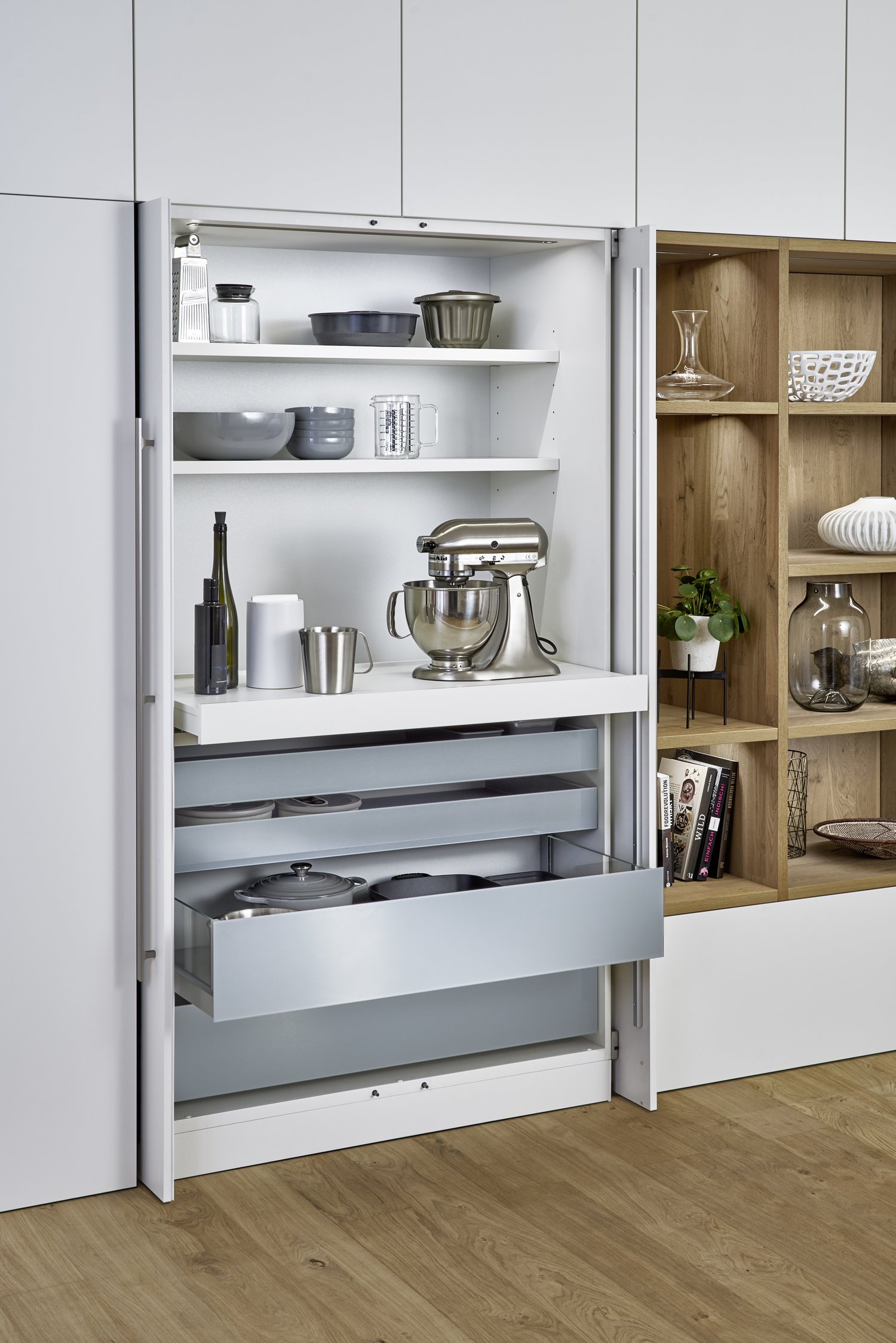 BONDI-E  XYLO connaught kitchens white minimalist kitchen with woodwork storage 2.jpg