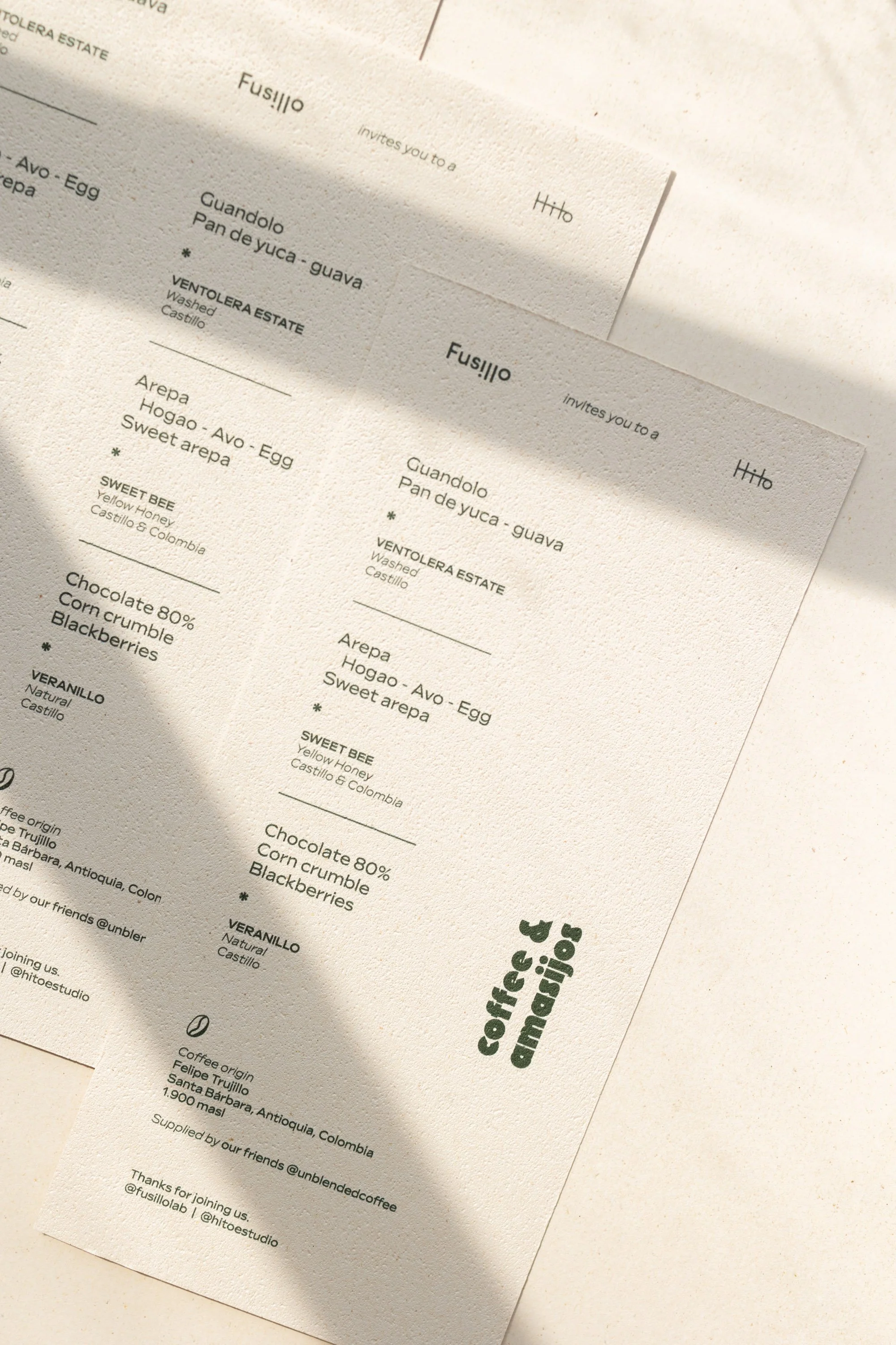 Roasting Colombian coffee &amp; amasijos