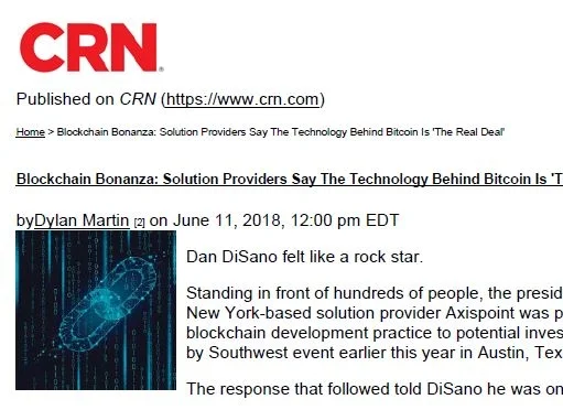CRN Blockchain Bonanza: Solution Provider Say The Technology Behind Bitcoin is 'The Real Deal'