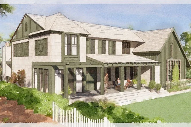 A client&rsquo;s love for the classic Shingle Style homes of New York and New England, combined with the client&rsquo;s roots in rural North Carolina, helped inform this marriage of those two worlds. The timeless beauty of cedar shingles wraps a home