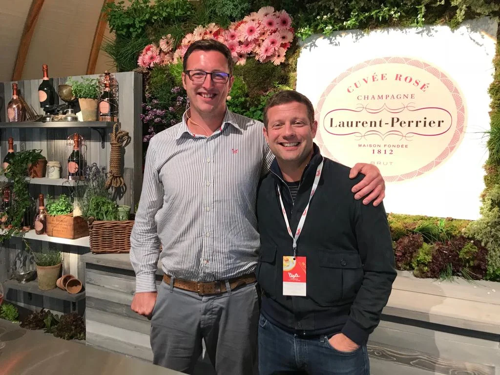 Full Circle Farms host Laurent Perrier