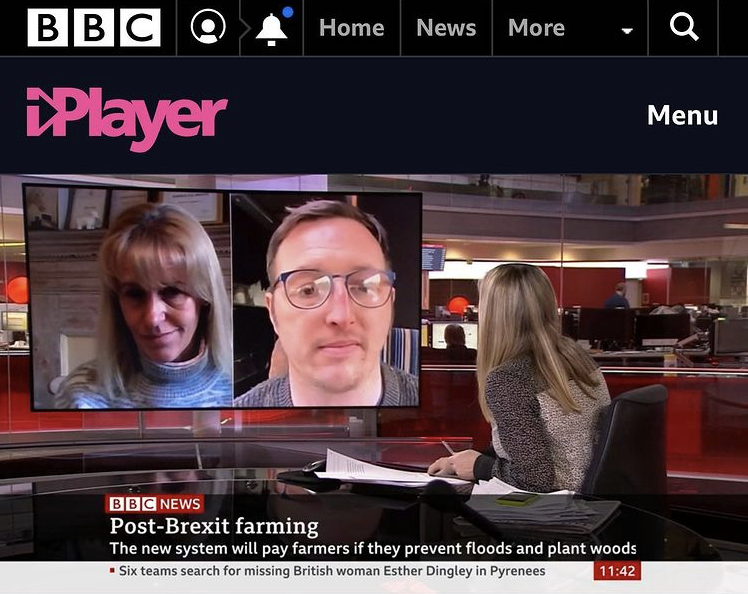 Tom on POST BREXIT FARMING FOR BBC News
