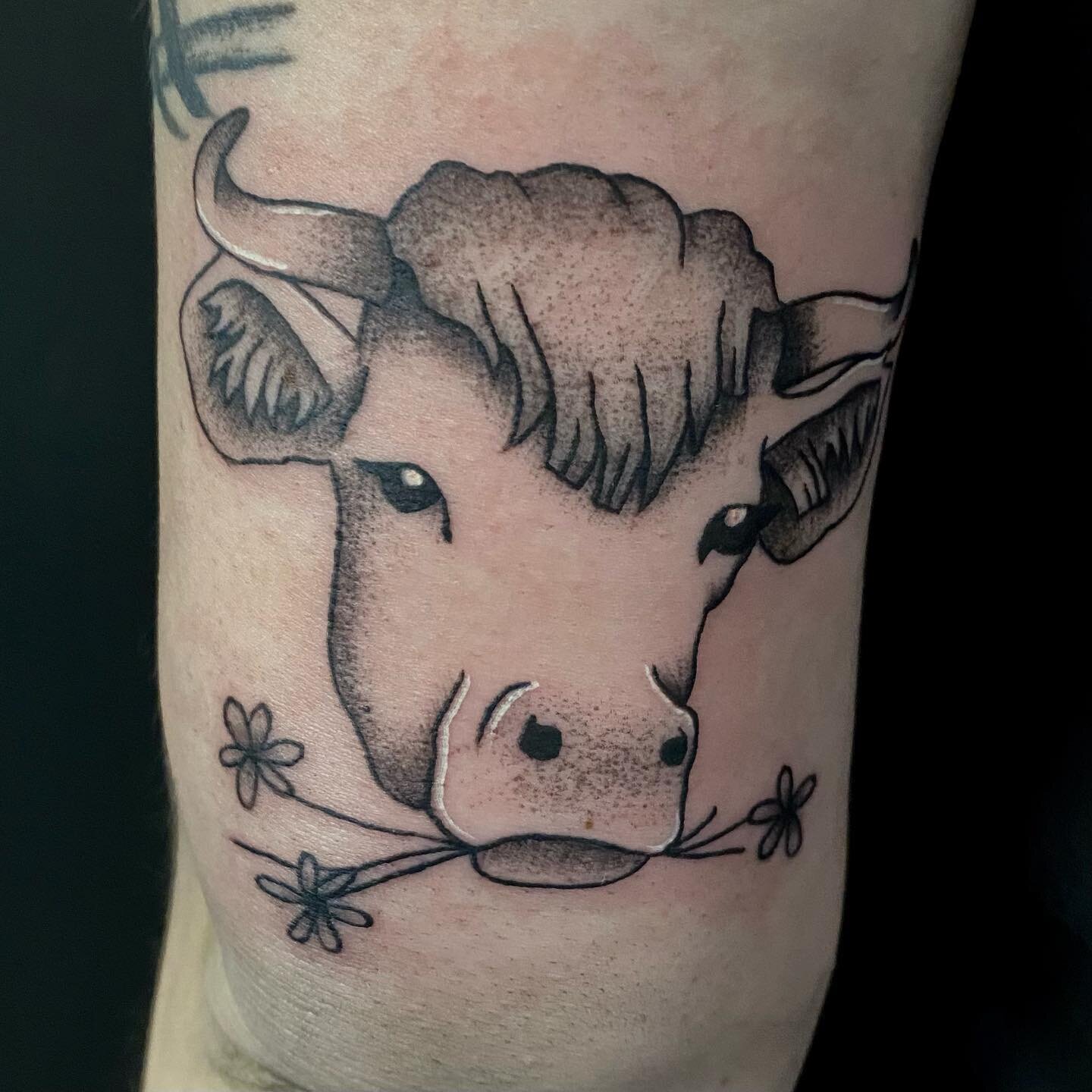 Did the cow from my flash on Ruby! Had so much fun doing this one 🐮