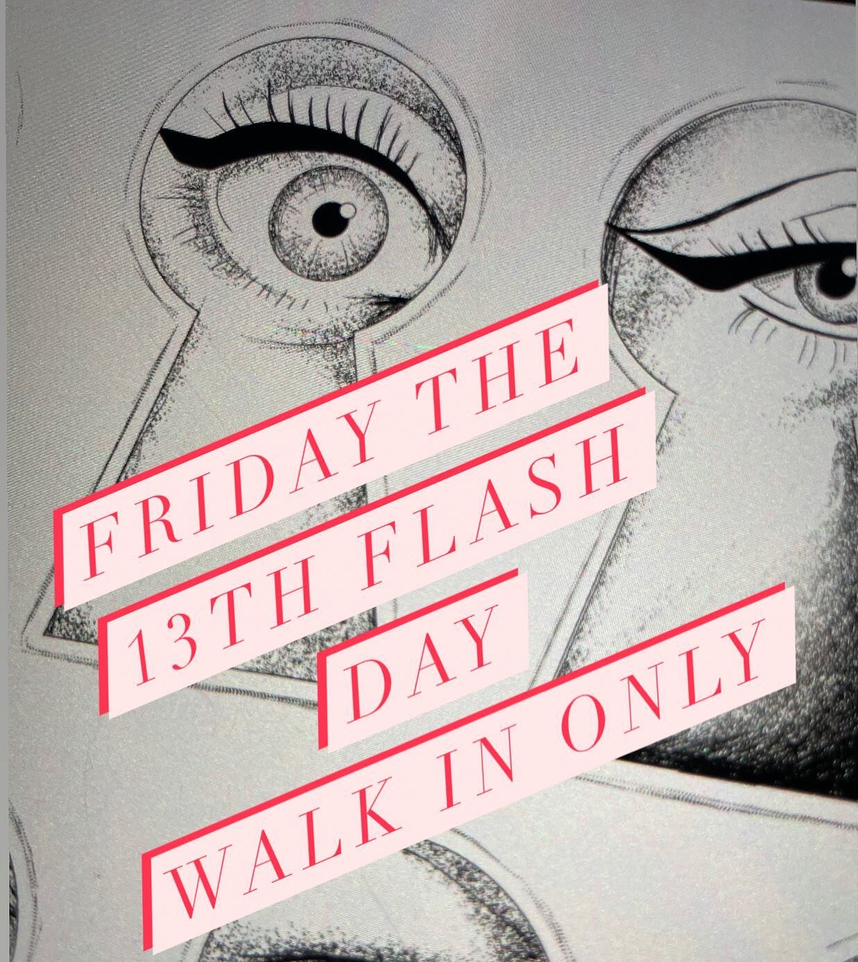 Hi!! We will be hosting a walk-in only flash day Friday January 13th, sign in starts at 11am - we will be posting sneak previews of flash by @christen_wolfe @larkinthepark_ @travis_tattoo and @emmaleighrosetattoos so keep an 👁️ out!
&bull;
&bull;
&b