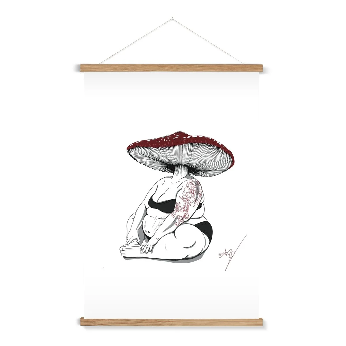 Mycelial Muses 2 23x33 Hanger - Enhanced Matte Art Paper.png