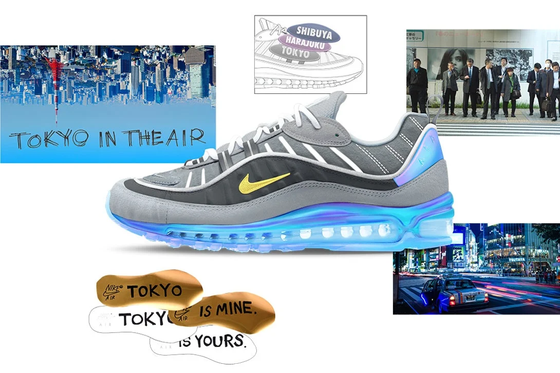 Air Max 98 "Tokyo In The Air" by Nari Kakuwa