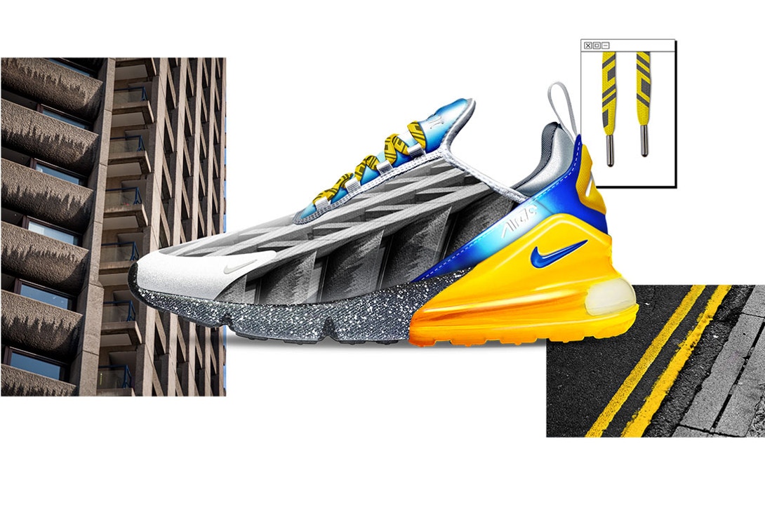 Air Max 270 "London Darwin" by Shamima Ahmed