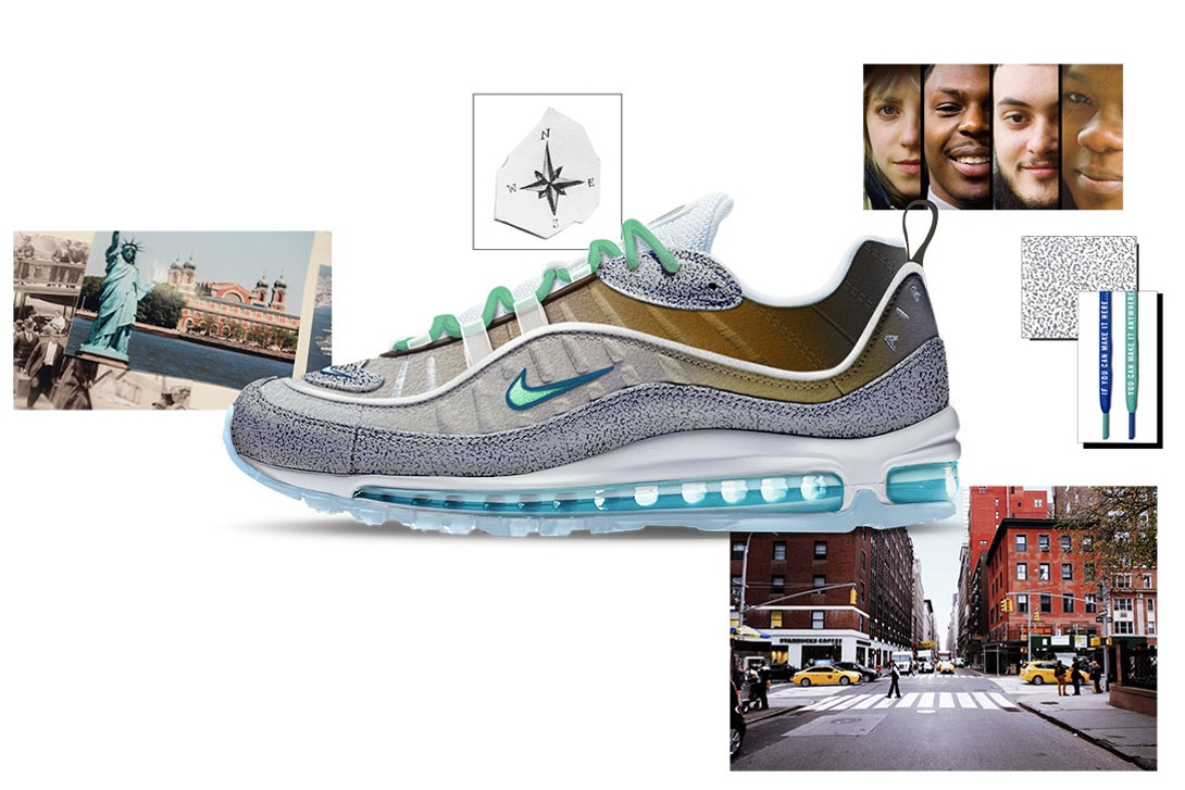 Air Max 98 "La Mezcla" by Gabrielle Serrano