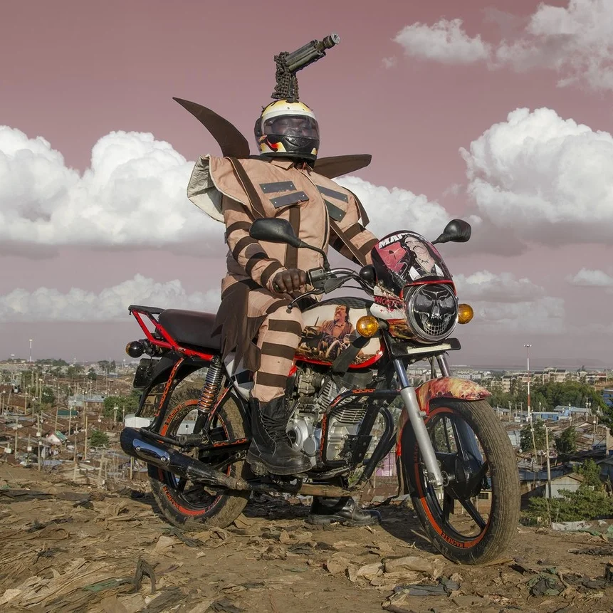 These Kenyan Motorbike Taxi Drivers are Inspired by Films Like ‘Machete’, ‘Ghost Rider’, and ‘Mad Max’