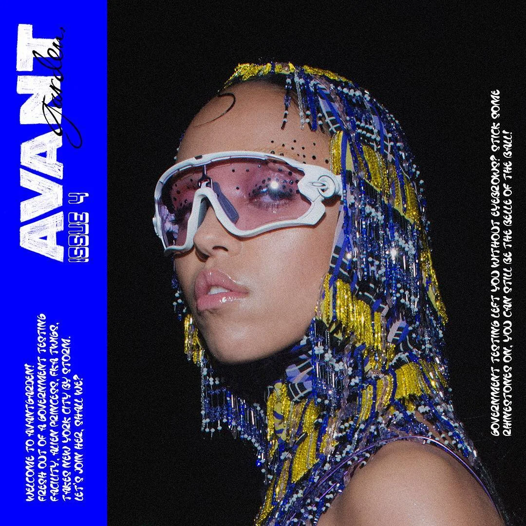 FKA twigs is an Alien Princess in the Fourth Installment of her Instagram Zine 'AVANTgarden' 