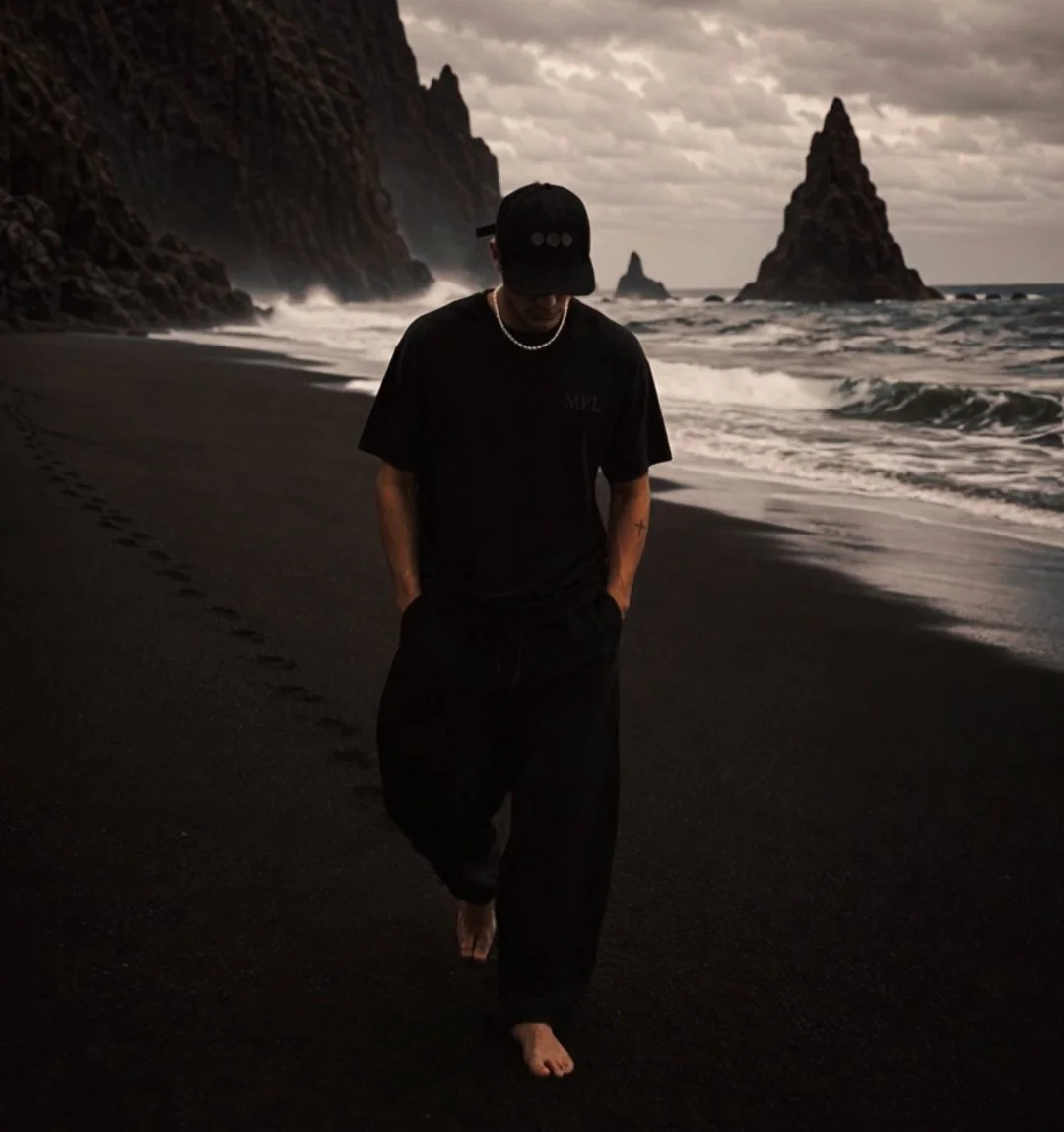 pearl necklace walking on beach.jpg