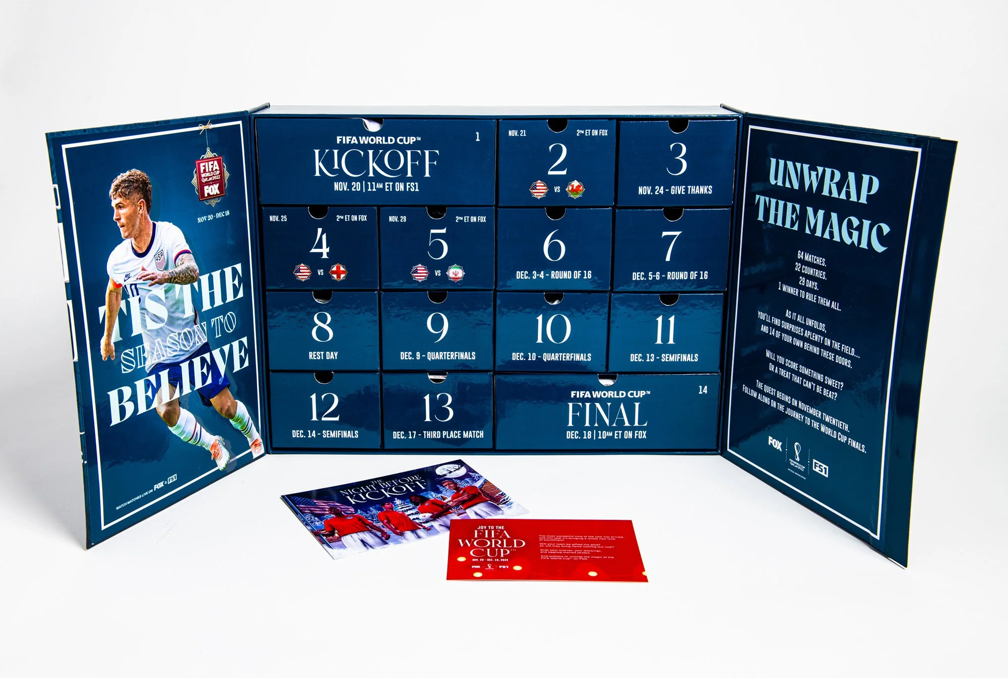 FIFA and FOX Advent Calendar — Dj Ursetta Copywriter