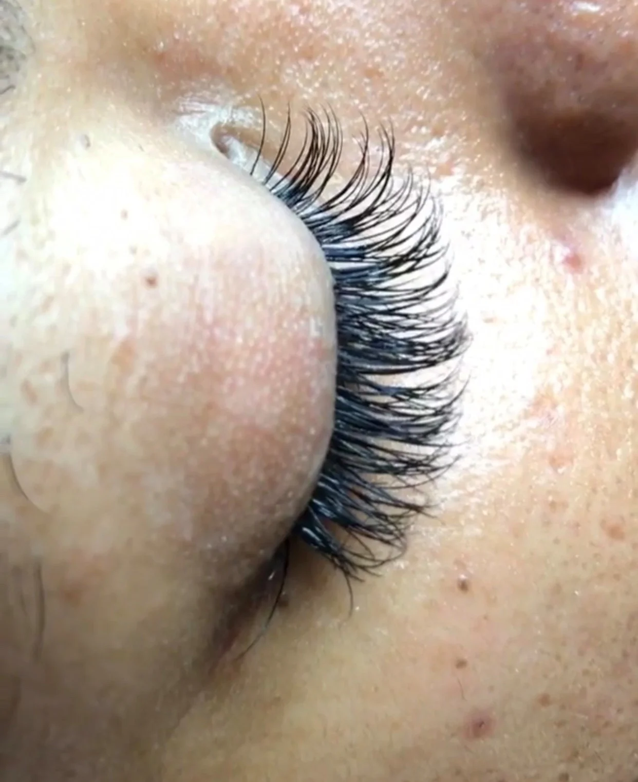 Leryn was super professional, nice and punctual. She informative about the process and aftercare. I cannot wait until I get my lashes done again. Thank you!-Christina S.