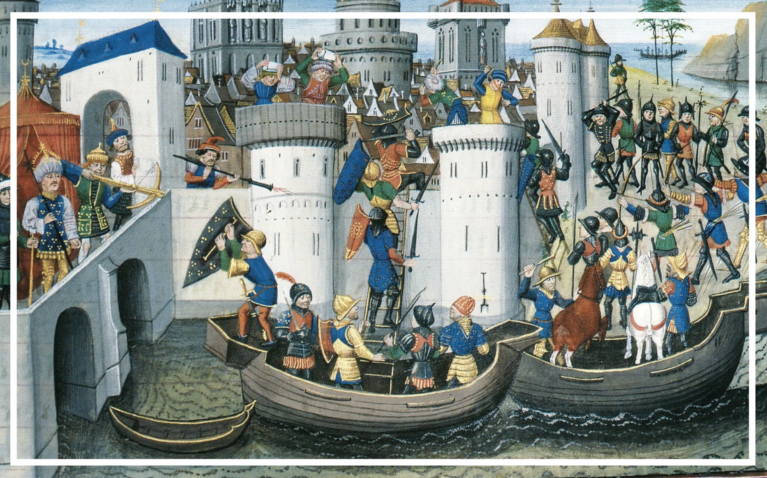 Fourth Crusade Siege of Constantinople