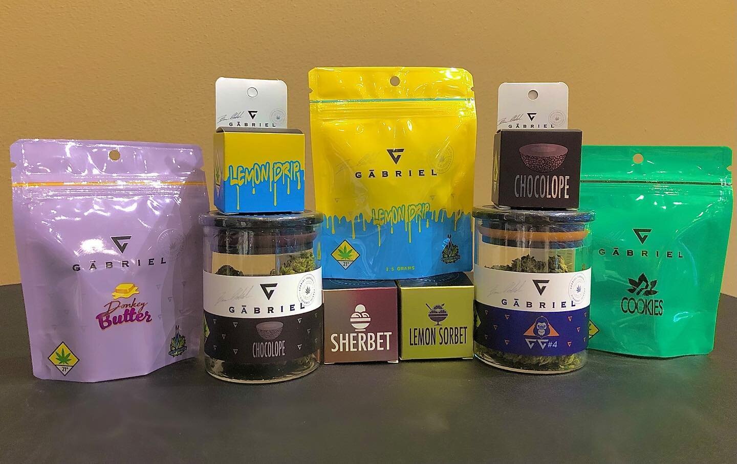 @gabriel_cannabis is back and better than ever!! 😍
We have new strains like Donkey Butter 🧈 and Lemon Drip🍋 that you are sure to love!! So don&rsquo;t miss out! 
&bull;
Their products always go fast and we have a limited supply! So come #sayhigh t