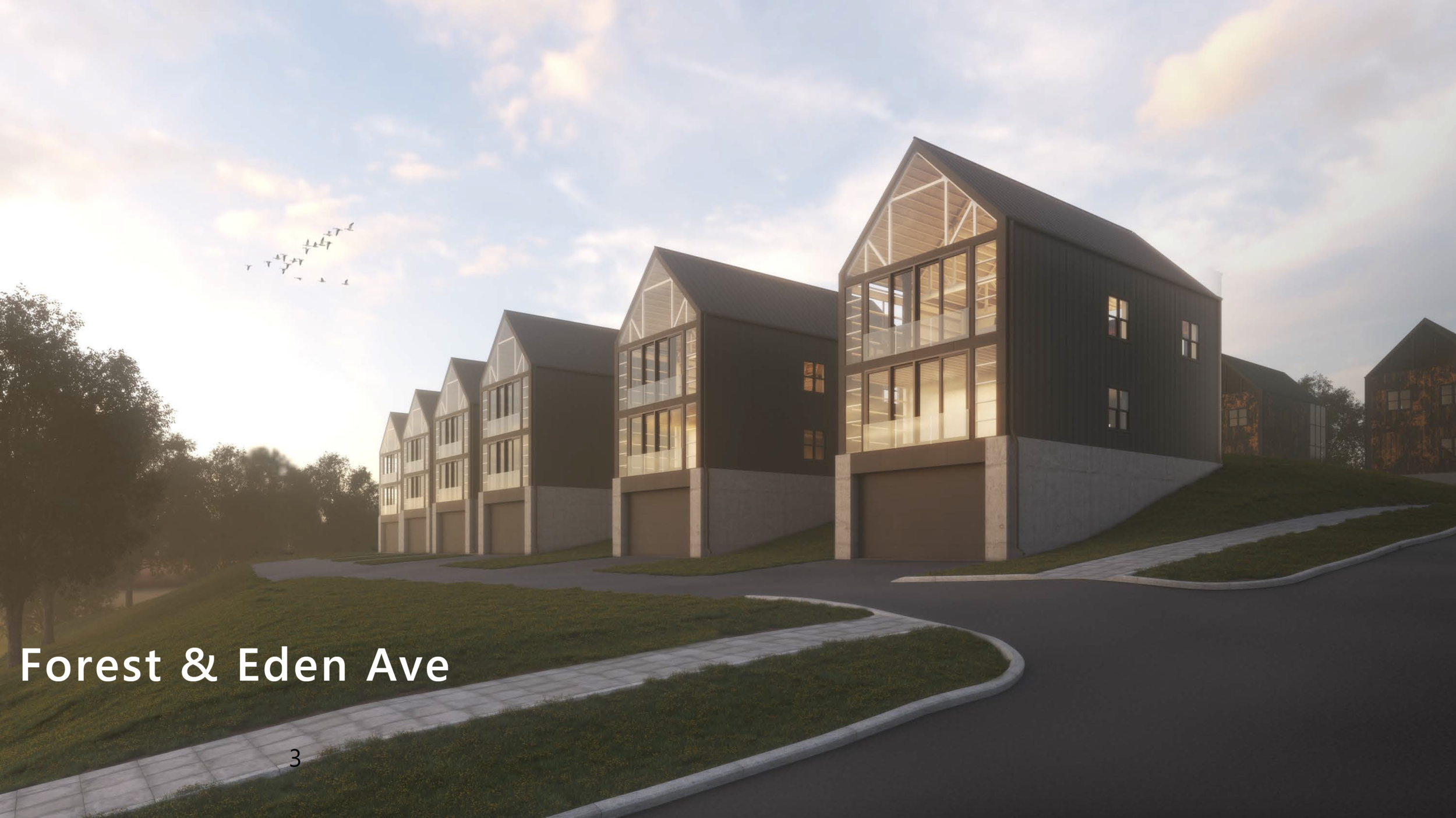 Rendering, REACH Avondale Housing Development