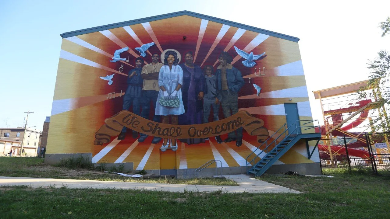 Louise Shropshire Mural @ Hirsch Recreation Center