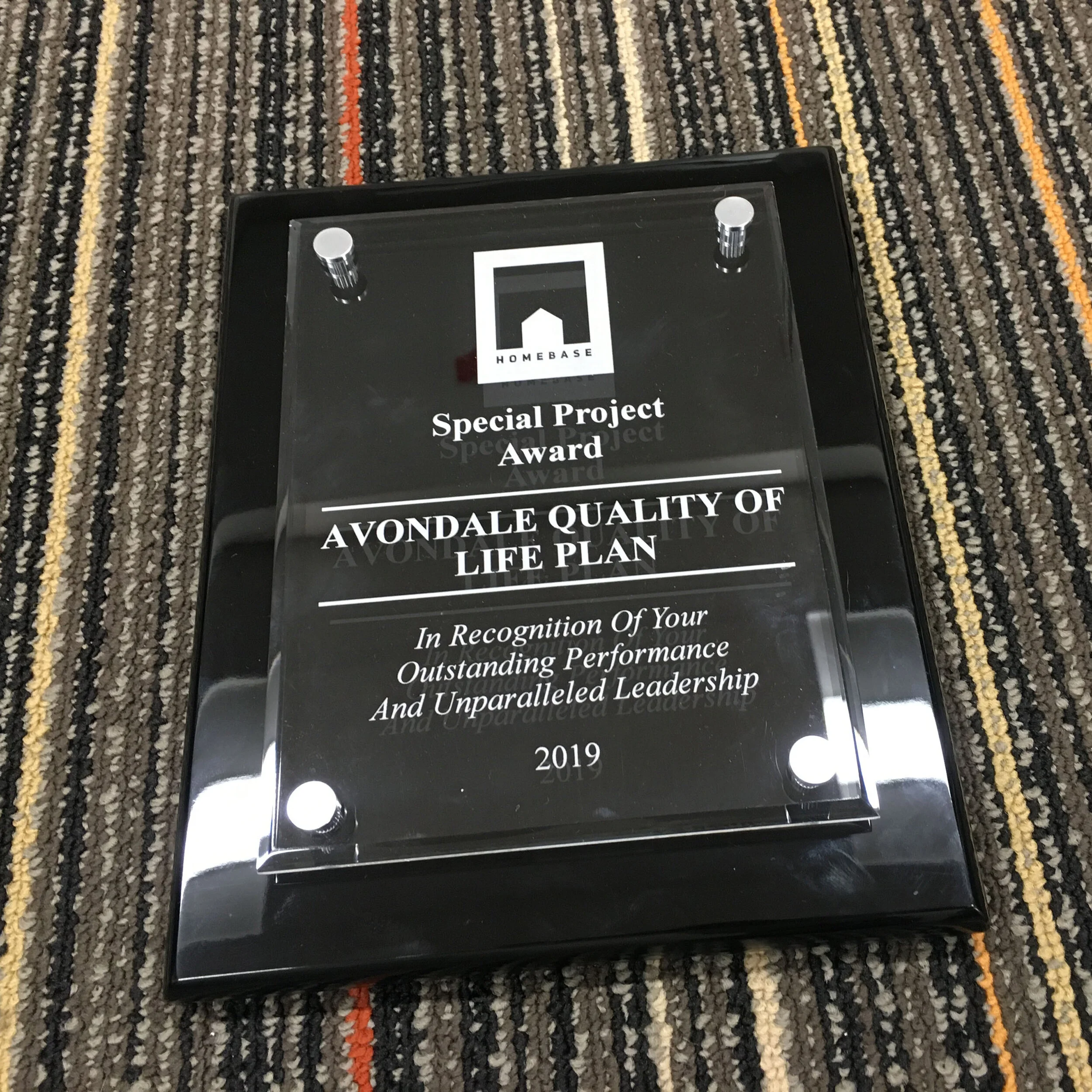 Avondale Quality of Life wins Homebase Cincinnati Special Project Award (NOV 2019)
