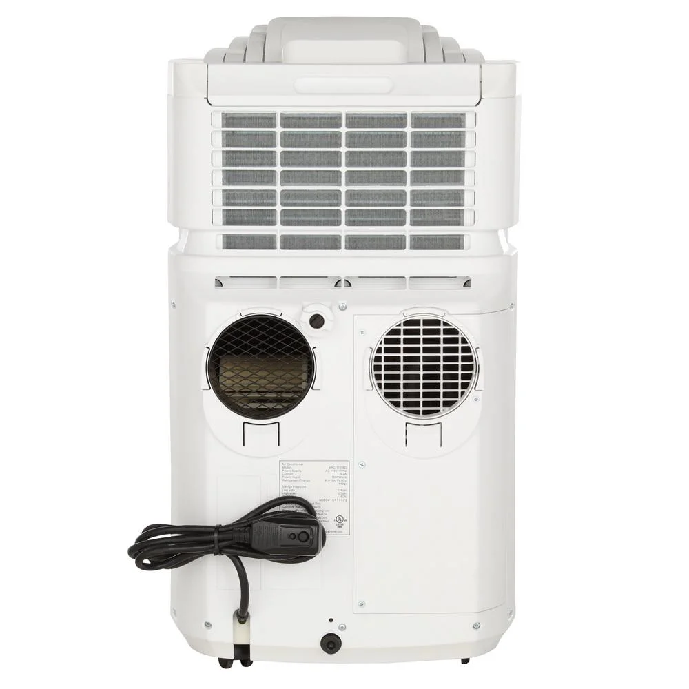 Notice the Dual round Vent Ports on the back - One fresh air intake and one hot air output. There's also a second rectangular air intake.
