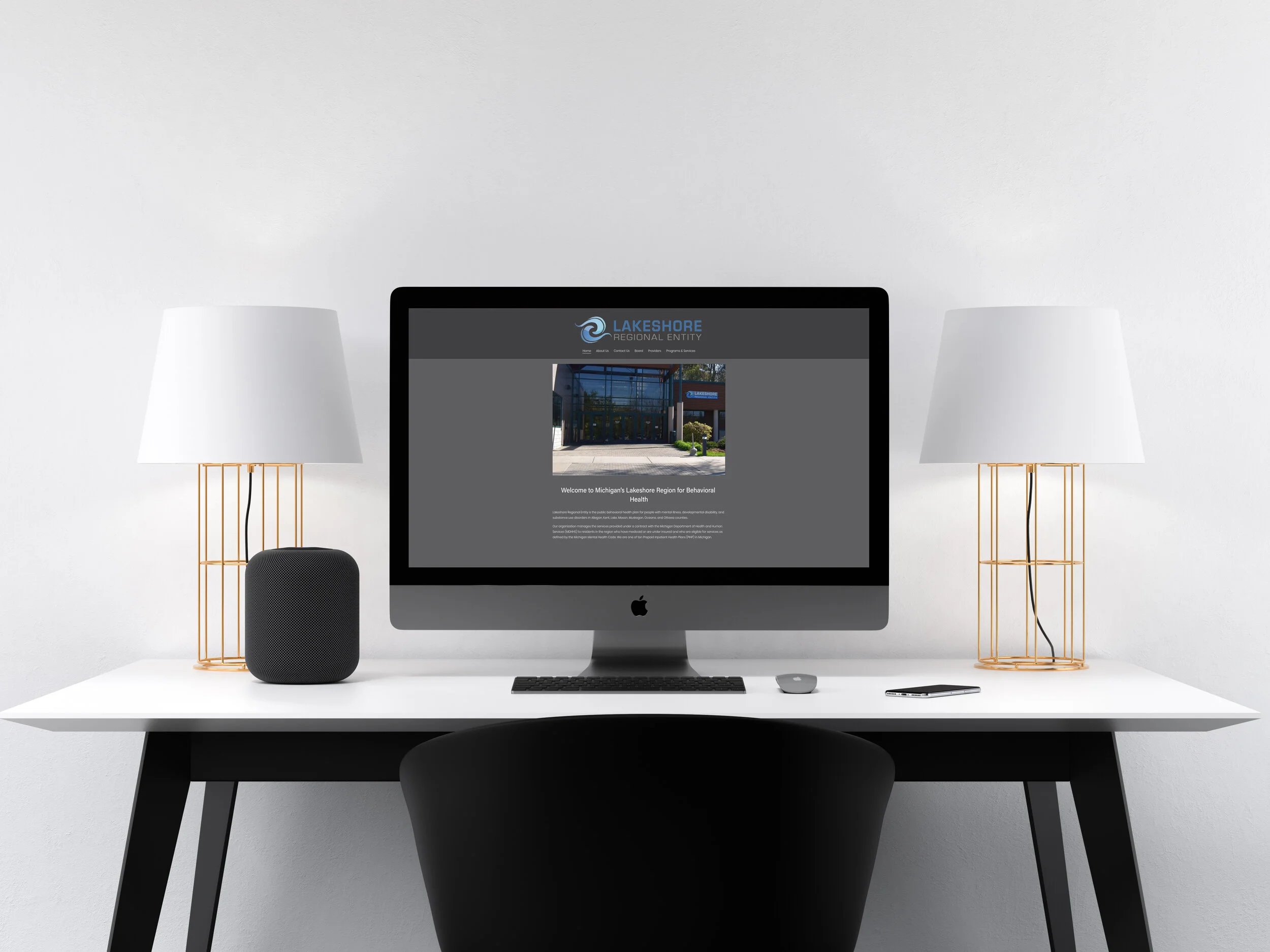 Web Design for Lakeshore Regional Entity