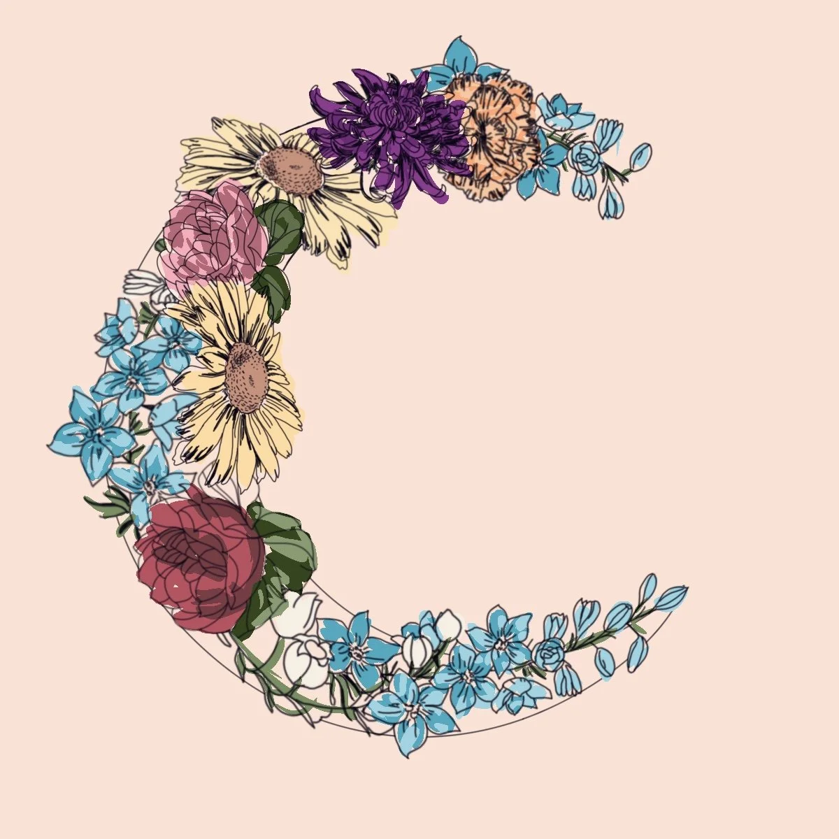  Drawing made on Procreate 