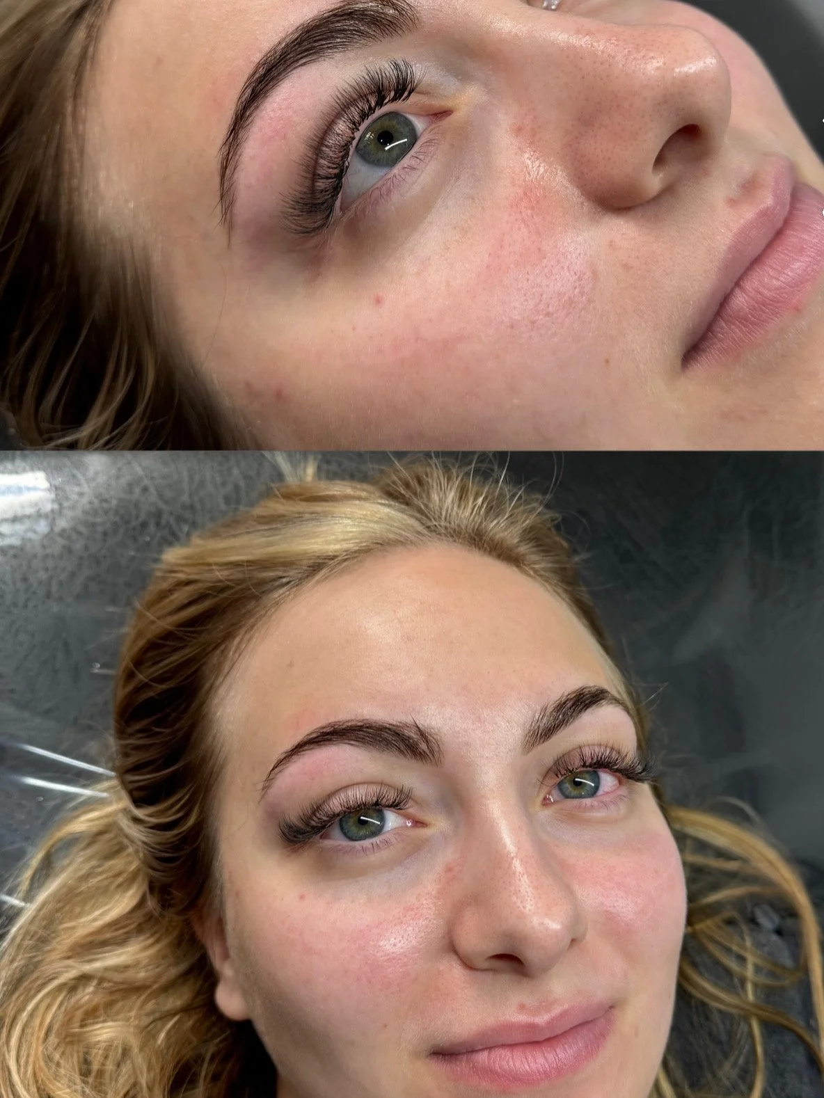 Hybrid Cat Eye by Ken 💫
This style blends classic + volume lashes to give a fuller, yet natural finish.
The cat-eye mapping creates that lifted, winged effect, making the eyes look brighter and more defined without makeup.
If you&rsquo;ve been wanti