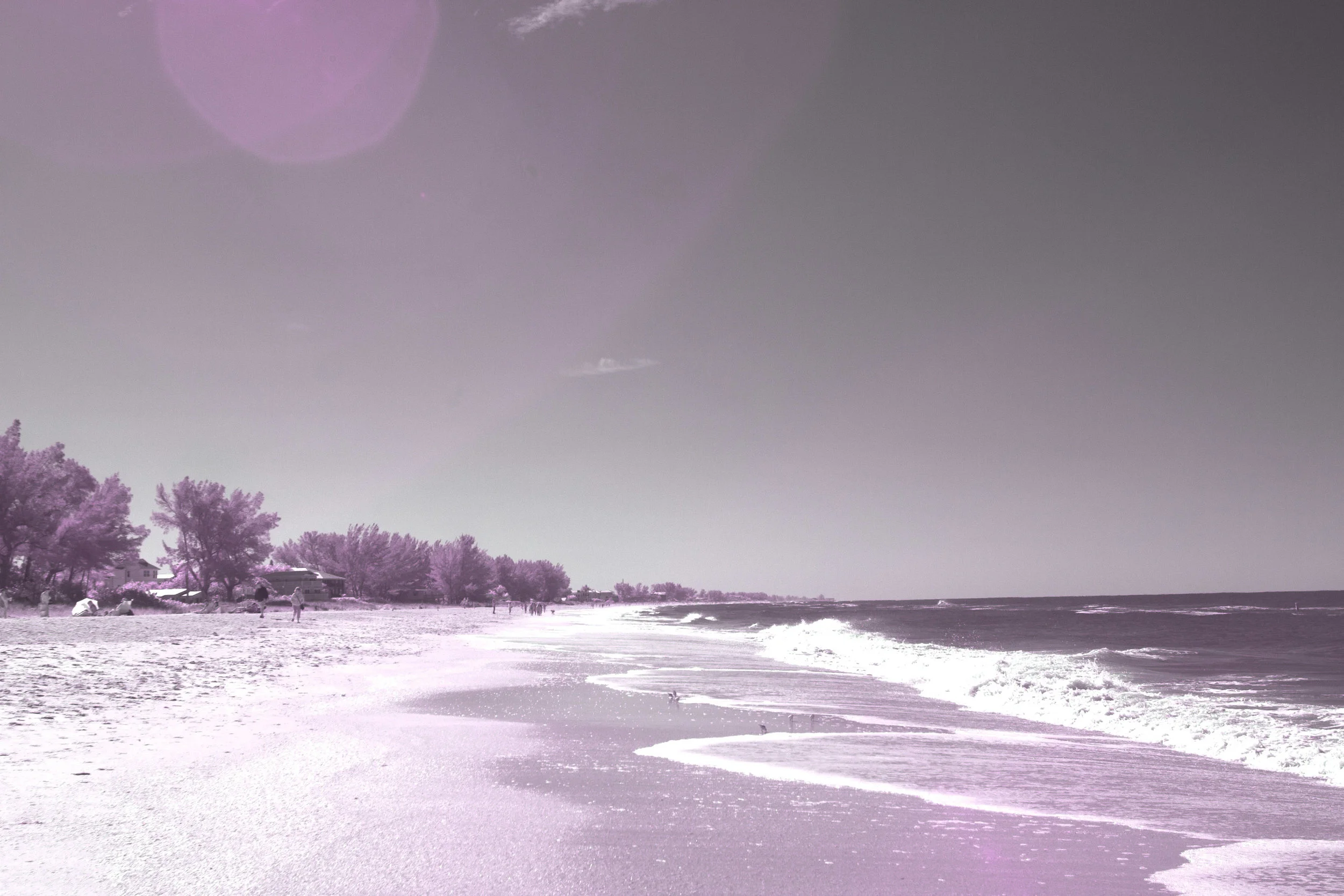 Here is another variation of Huntington Beach. This one is my favorite variation of the image but it has a nice lighter and softer look to it over the other one.