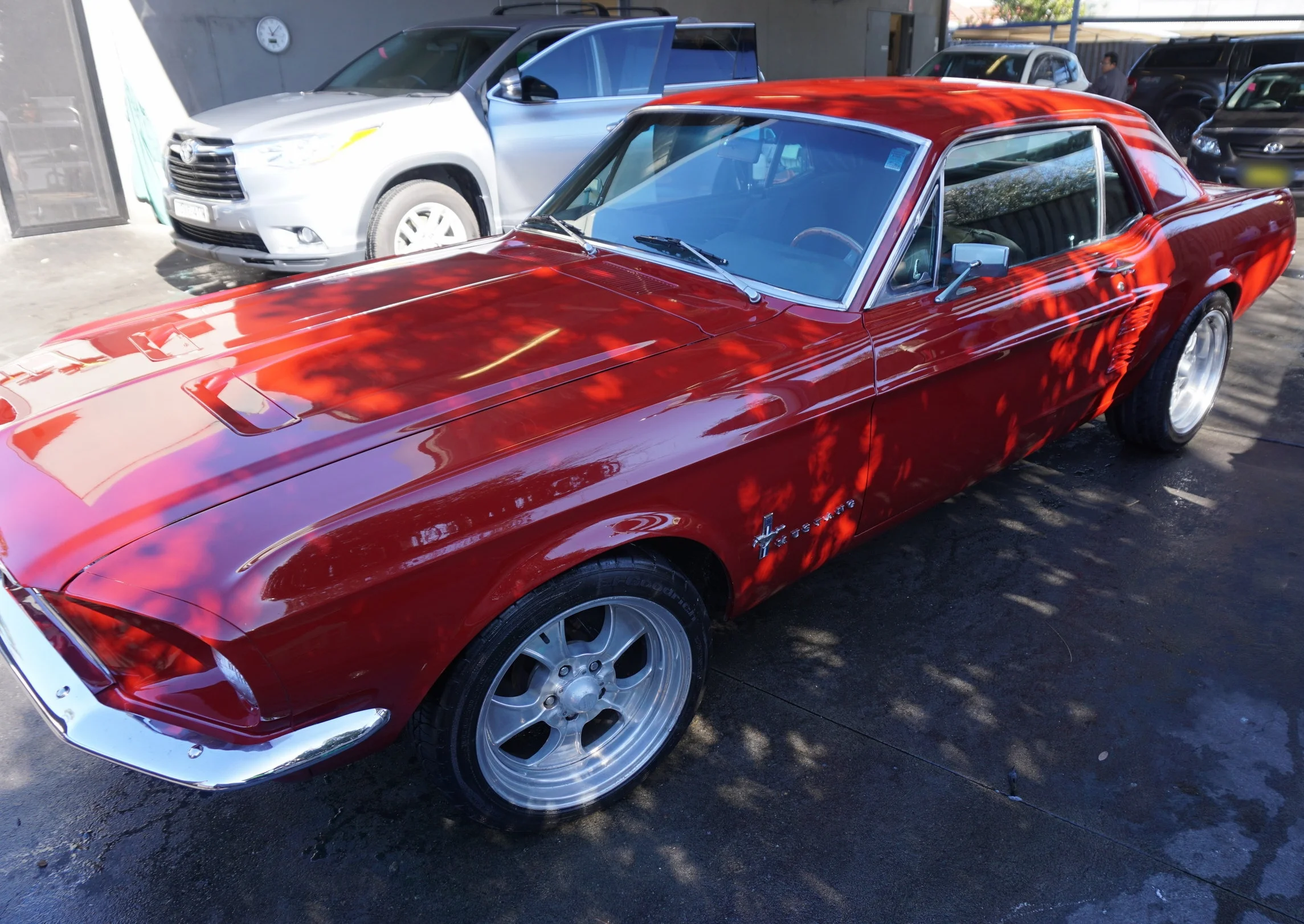 Vintage Ford Mustang VIP Wash
