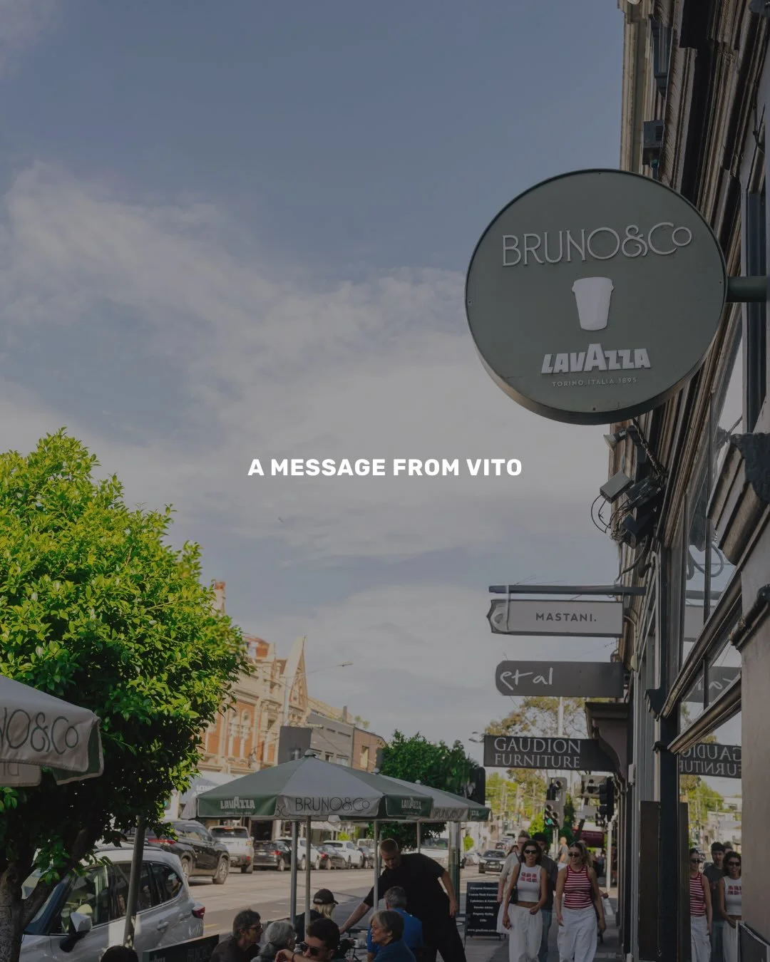 An important message from Vito&hellip;