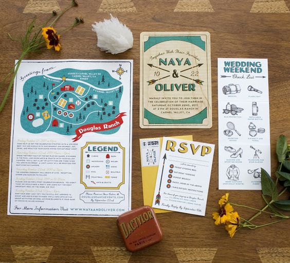 Summer Camp Wedding - Via Wedding Party App