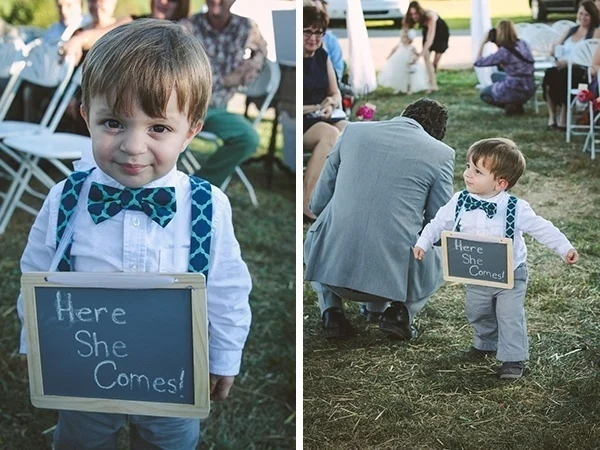 Cutest little ringbearer!