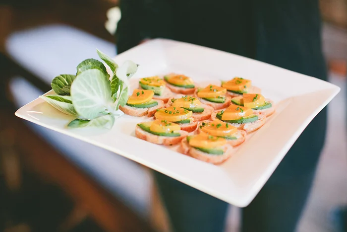 Wedding appetizers