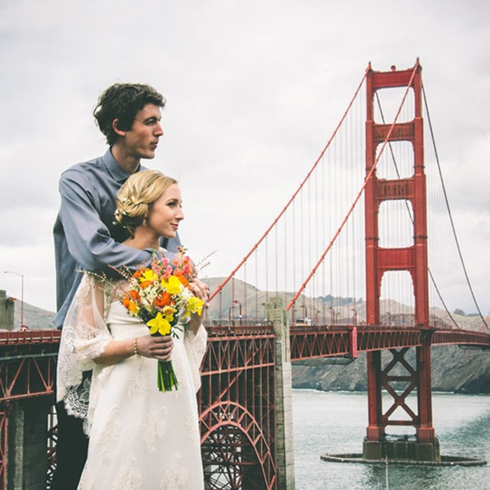 Photo by Arielle Vey via The Knot