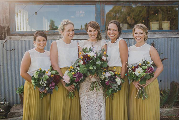 alternative bridesmaid outfits