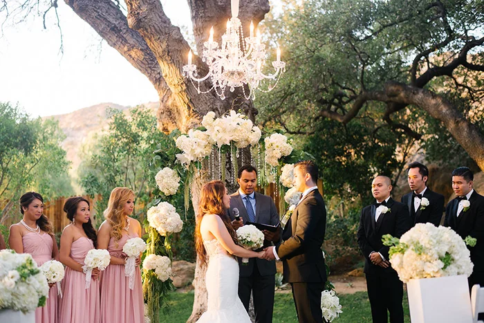 Stunning california garden wedding