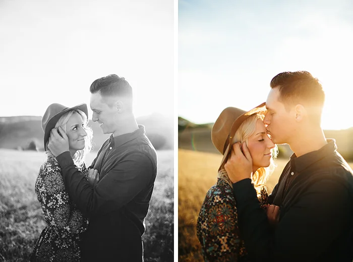 romantic boho wheat field anniversary by emily magers