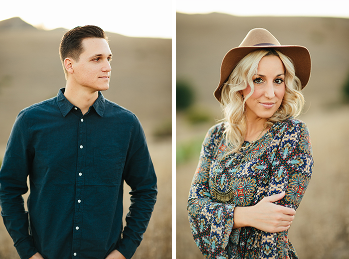 Gorgeous golden hour anniversary photos for a gorgeous couple!