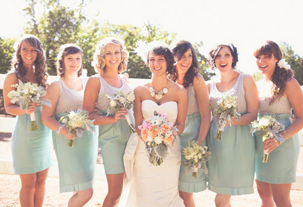 wedding dress tops and skirts