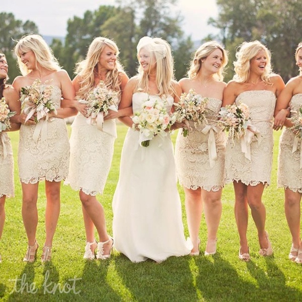 white bridesmaid dresses canada