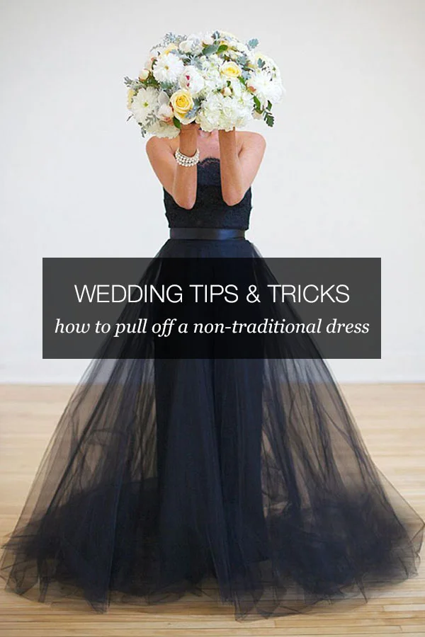 not typical wedding dresses